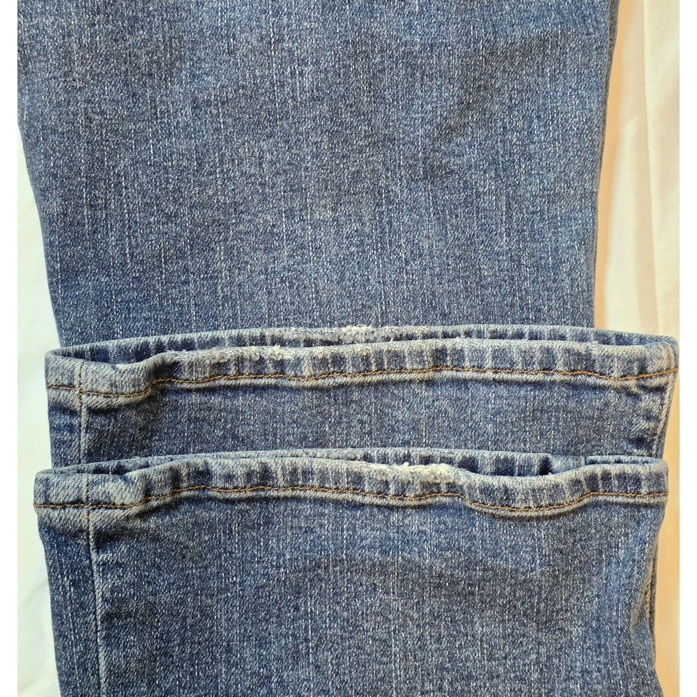 Frame Denim Women's Jeans Size 29 Blue Bixby High Rise Crop Mini Bootcut - Picture 10 of 13